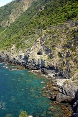 Coast of Liguria, Italy