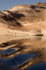 Fototapeta na wymiar Lake Powell detail, Utah