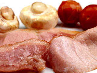 Bacon and Mushrooms