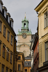 Fototapeta na wymiar kirche in stockholm