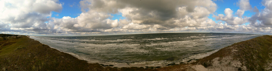 Panorama - Winter an der Ostsee