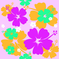 Abstract tropical background