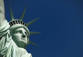 Statue of Liberty on Liberty Island in New York City