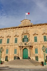Fototapeta premium façade d'immeuble à malte
