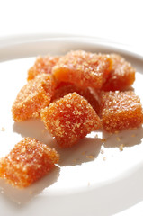 Homemade sweets made od pumpkin