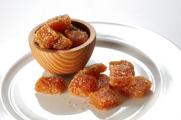 Homemade sweets made od pumpkin