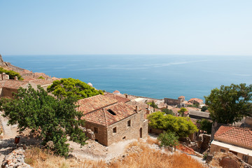 Obraz premium Downtown Monemvasia