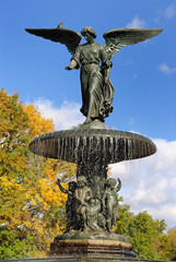 Bethesda Fountain's Angel in New York City