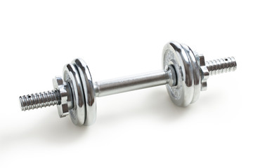 chrome dumbell