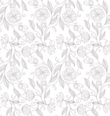Fototapeta premium Flowers pattern