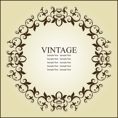 Florish Vintage frame