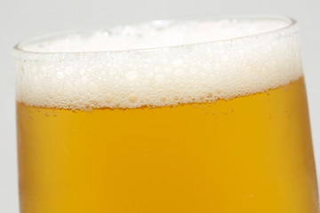 schiumma della birra fresca