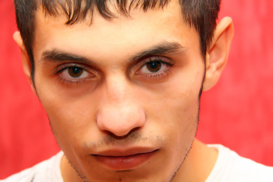 evil guy face