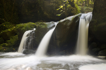 Mullerthal falls in Luxembourg