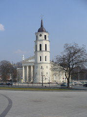Obraz premium The Cathedral and the Tower