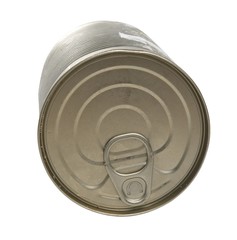 Tin can isolated with path