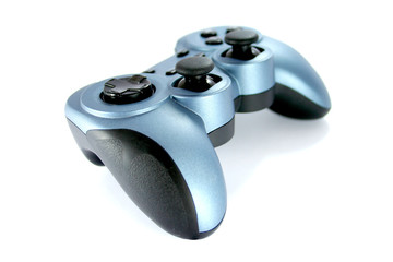 Gamepad isolated on white