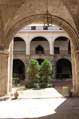 Fototapeta premium Patio du musée de l'art colonial à La Havane