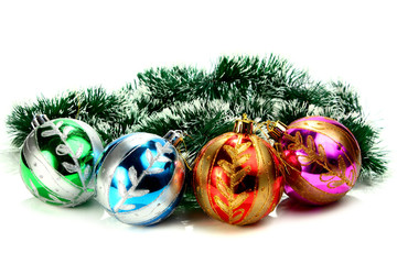 decorations for new year and christmas
