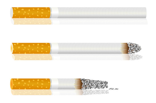 Set of cigarettes