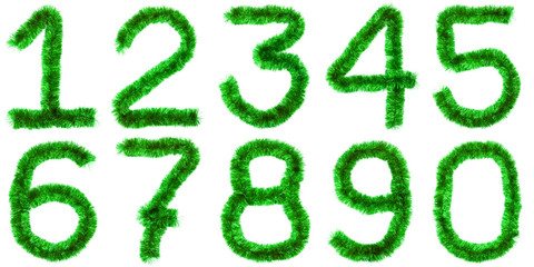 Green digits
