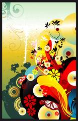 abstract color vector illustration