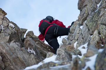 Cercles muraux Alpinisme Bergsteiger