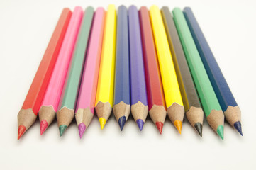 colored pencils