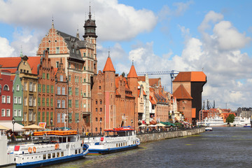 Fototapeta na wymiar Gdańsk - Stare Miasto