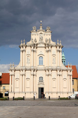 Fototapeta na wymiar Warsaw - old church