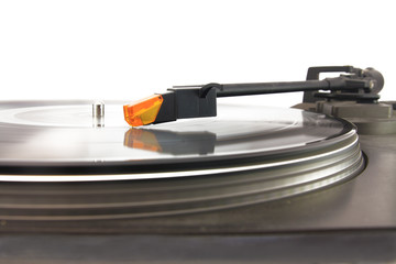 turntable and vinyl record © Grasko