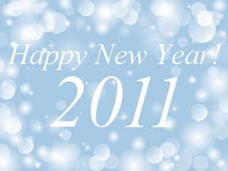 Naklejka na ściany i meble Happy New Year 2011