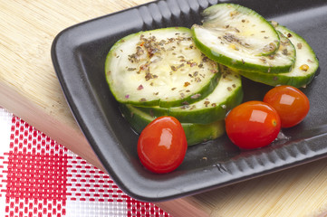 Cucumber and Tomato Salad