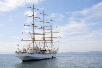 Obraz na płótnie Canvas Big sailing ship
