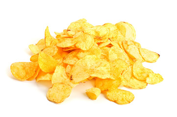 Golden fresh chips