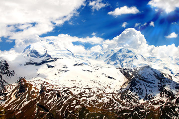 High alpine landscape