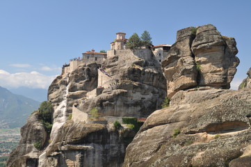 Fototapeta na wymiar Klasztor Barlaam, Grecji. Meteora