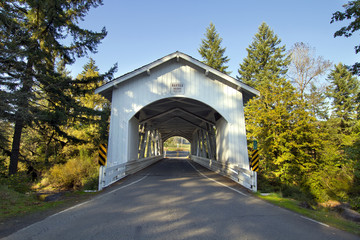 Hannah Covered Bridge Oregon