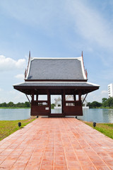 Thai style pavilion