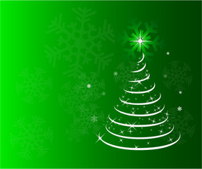 christmas tree green