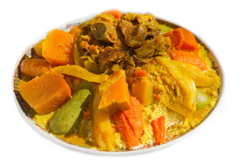 cous cous with meat-cous cous di carne