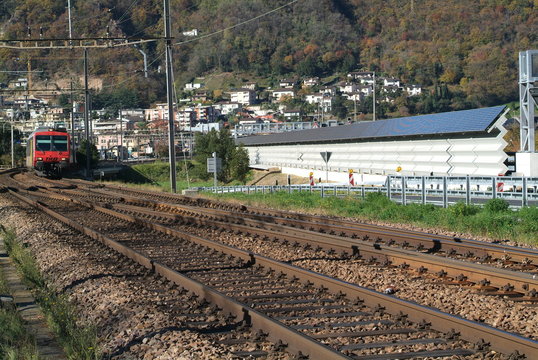 Pannelli solari a Melide (svizzera)