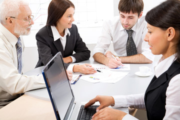 Obraz premium Business people