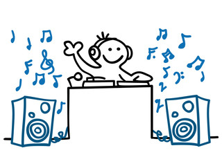 figur discjockey