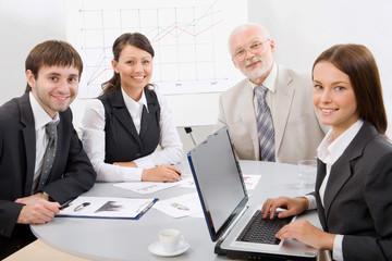 Fototapeta premium Meeting