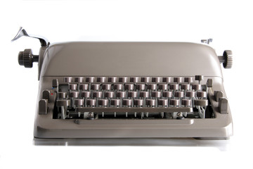 Schreibmaschine von vorne