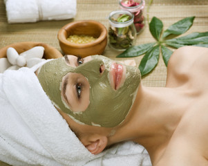 Spa Facial Mud Mask.Dayspa