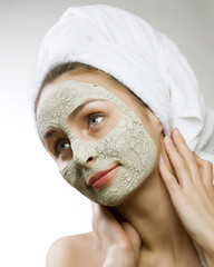 Spa Facial Clay Mask. Dayspa