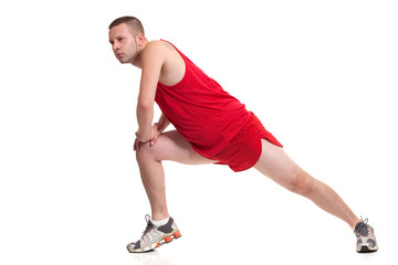 Runner Stretching