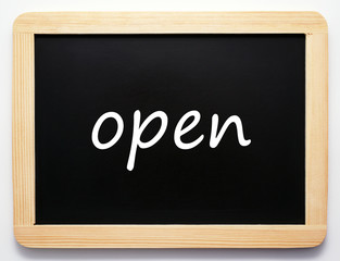 open - Concept Sign